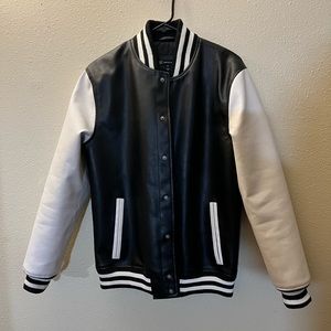 B&W Varsity/Letterman jacket